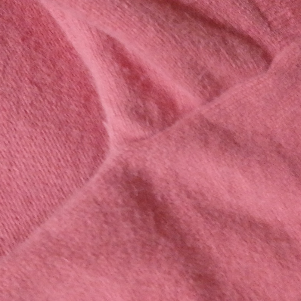 ✨Odille Peach Pink Angora Ruffle Sweater Soft Flirty Cozy Knit Top Fairycore - Picture 6 of 6